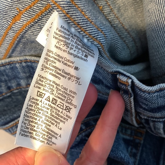 CrewCuts girls wide leg jeans front flat pockets size 10 sailor stretch - Picture 5 of 7